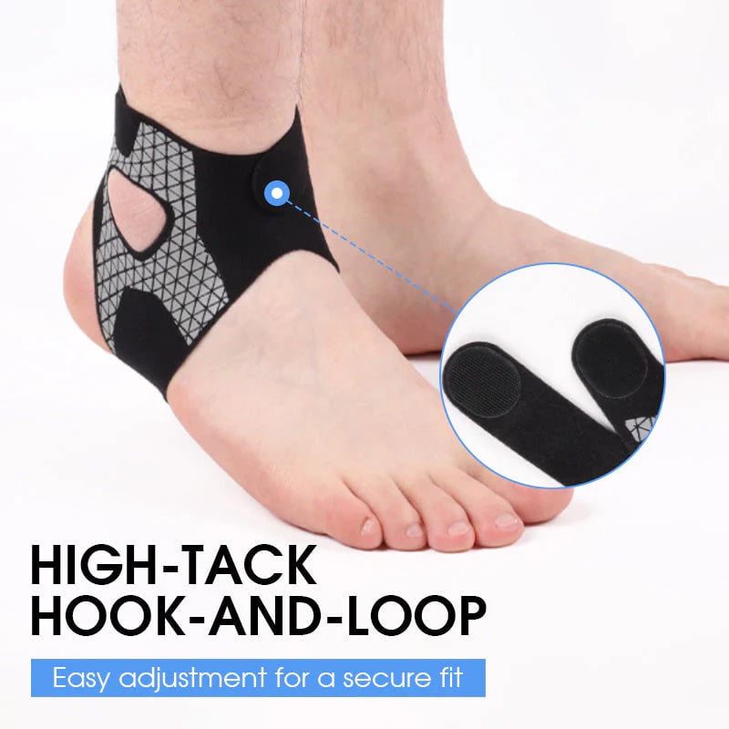 🏃Adjustable Elastic Ankle Brace 🦶 Comfortable Support for Sports, Walking & Daily Use