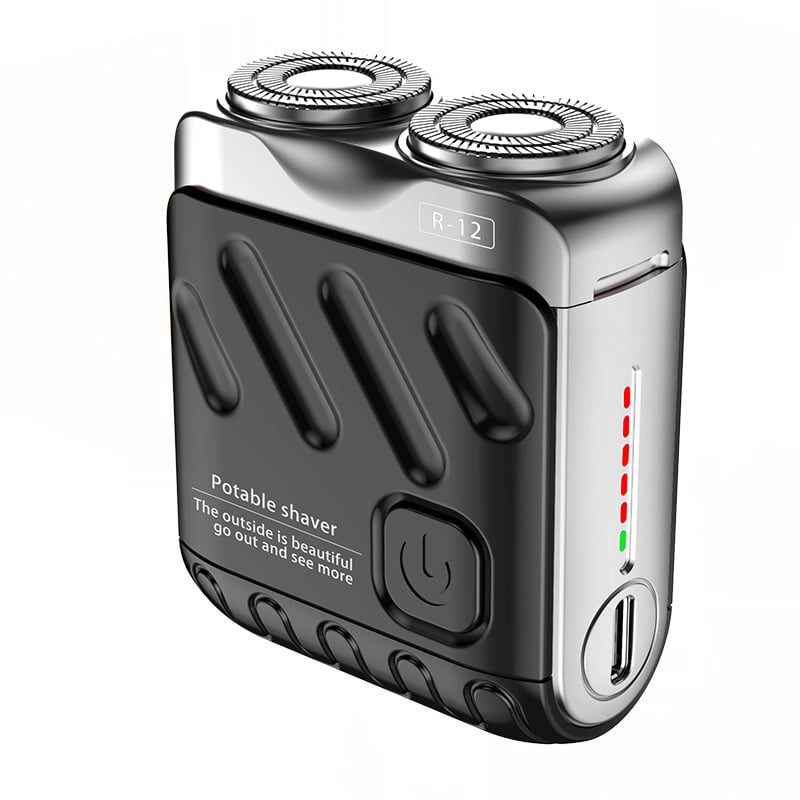🔥2026 HOT SALE🔥Portable Rotary Dual Ring Electric Shaver