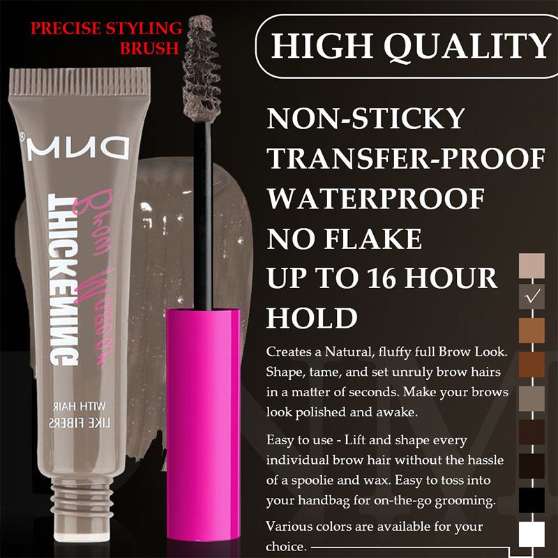 🥳2026 HOT SALE🥳💞50K+ SOLD!🔥Vegan Eyebrow Gel – 16H Wear, Buildable & Flake-Resistant