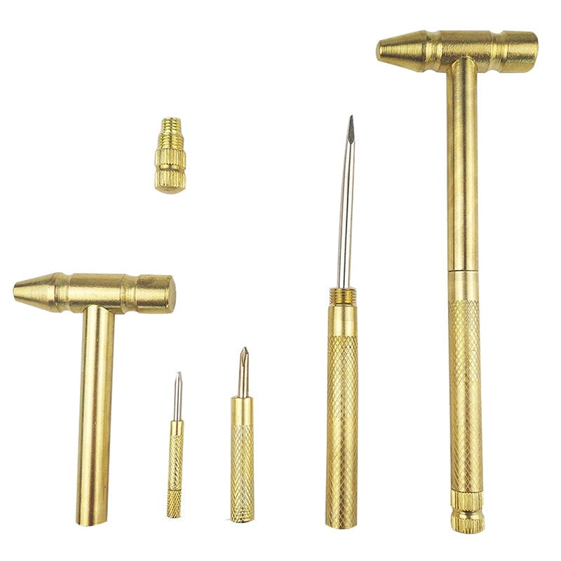 Fix Tiny Parts Instantly! 6-in-1 Mini Copper Multitool Hammer