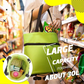 Lighten Your Load Instantly! Foldable 2-in-1 Shopping Trolley Bag