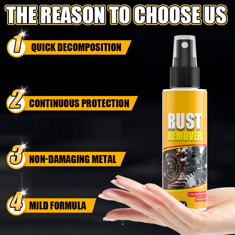 Remove Rust Instantly! No-Scrub Mild Metal Spray