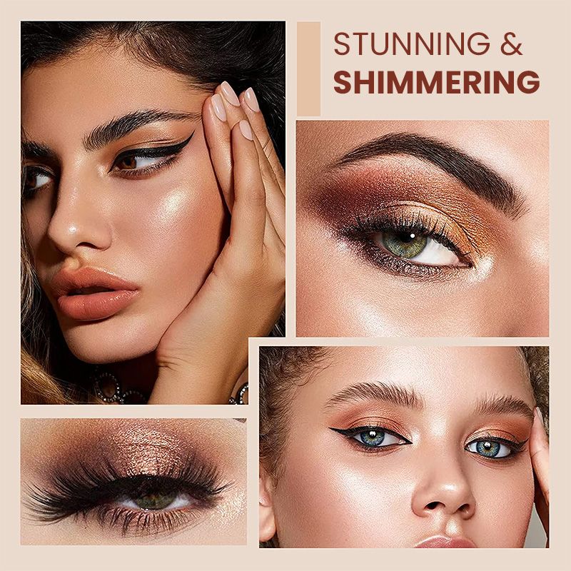 🔥Time limit Sale 50% OFF🔥16 Colors Highlight Eyeshadow Pen Waterproof Glitter Eyeshadow Eyeliner Pen