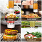 Stop Sticky Mess Instantly! No-Drip Glass Honey Dispenser