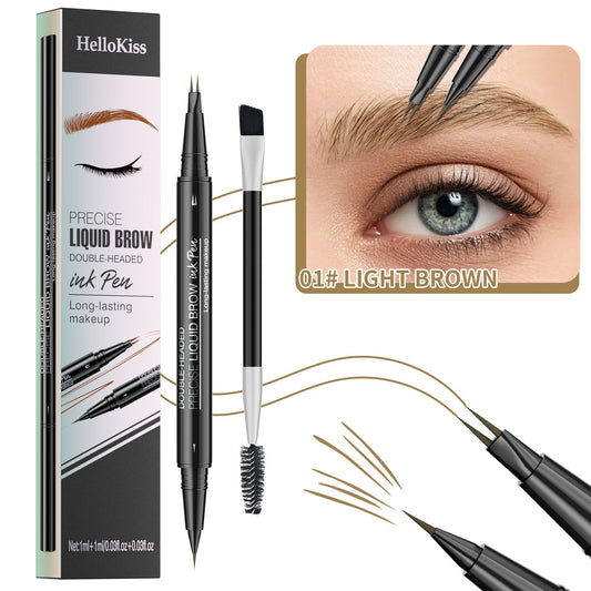🔥HOT SALE 50% OFF🏆#1 Bestselling🏆2-in-1 Waterproof Eyebrow Pen (🔥Buy 2 Free Shipping)