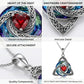 Wear Sacred Love Instantly! No-Tarnish Celtic Birthstone Necklace