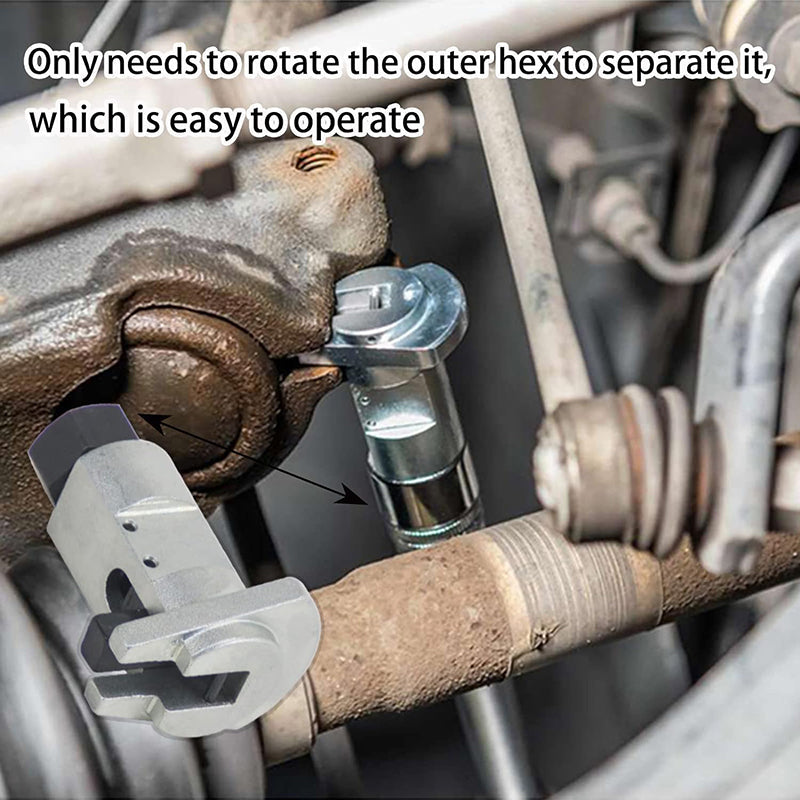 Separate Stuck Struts Instantly! 5–11.4mm Carbon Steel Knuckle Spreader