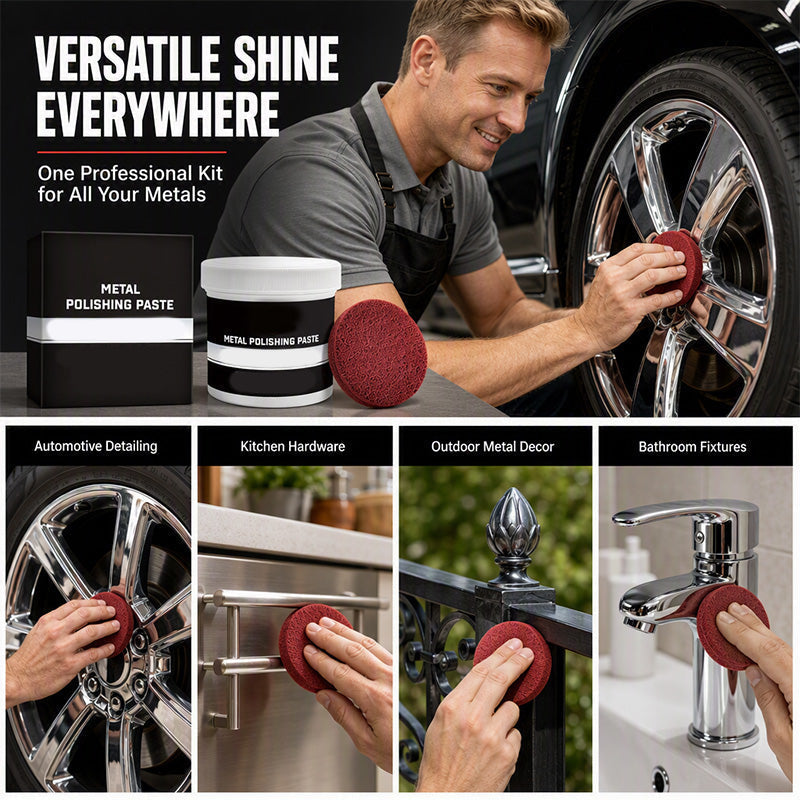 Mirror Shine Metal Polishing Kit