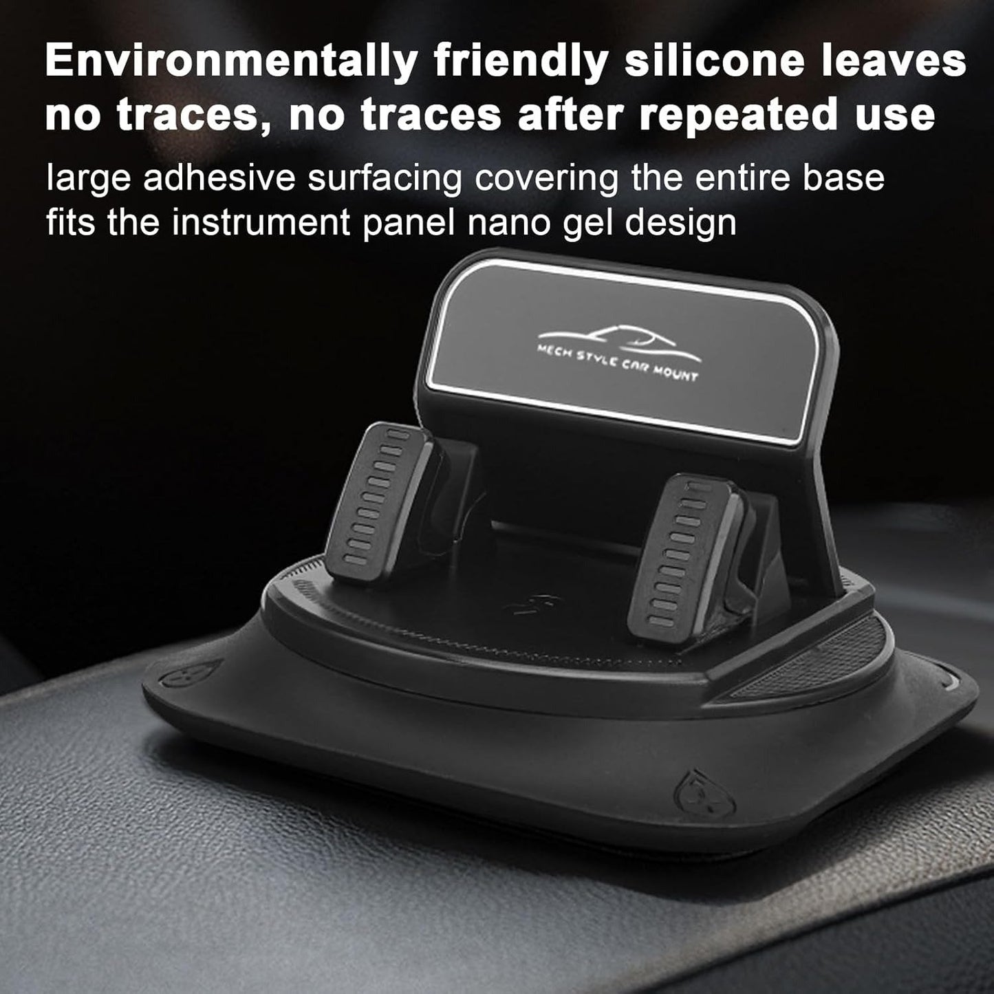 ⏳Limited-time 49% off & Super Fast Delivery⚡Dashboard Phone Mount – 360° Rotation & Secure Adhesive Grip
