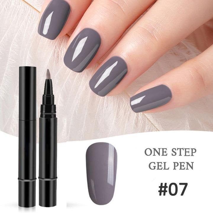 3-in-1 Gel Nail Pen – One Step, No Base or Top Coat Needed