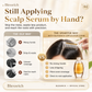 Apply Scalp Serum Instantly! Precision Applicator Comb