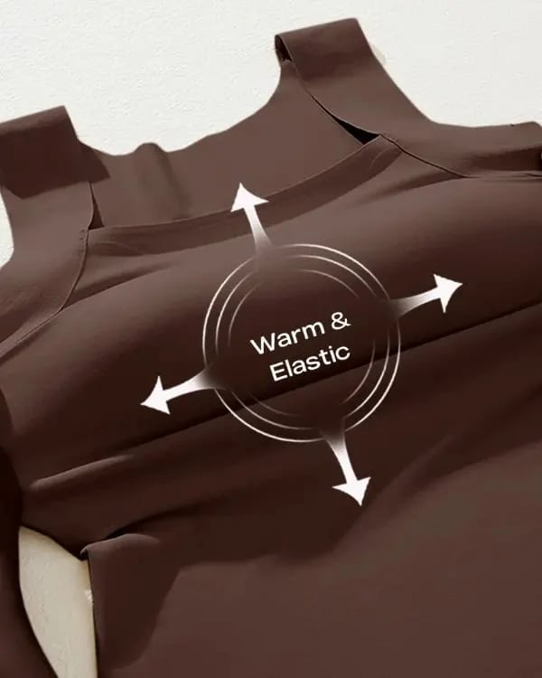 🔥Year-End Clearance Sale 50% OFF🔥Women's U Neck Thermal Tank Tops with Built-In Bra