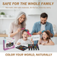 Color Hair Instantly! No-Stain 10-Piece Hair Chalk Set
