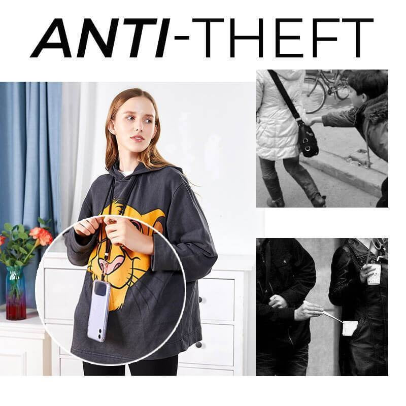 Free Your Hands Instantly! No-Drop Crossbody Phone Lanyard