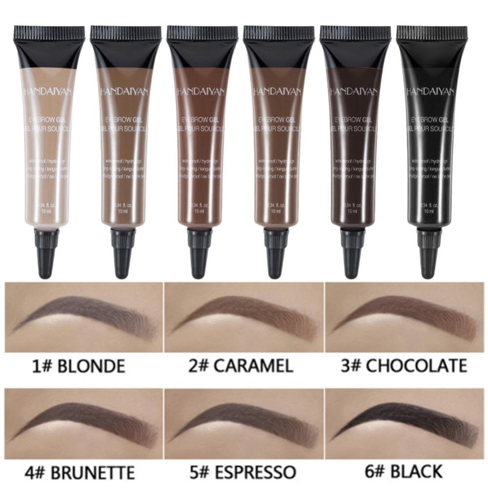 Buy 1 Get 1 Free: Waterproof Brow Tint – 24H Smudge-Proof + Free Brush