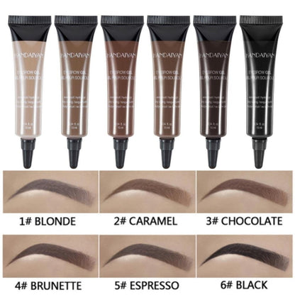Buy 1 Get 1 Free: Waterproof Brow Tint – 24H Smudge-Proof + Free Brush