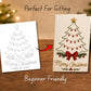 Stitch Christmas Cards Instantly! Beginner DIY Embroidery Kit