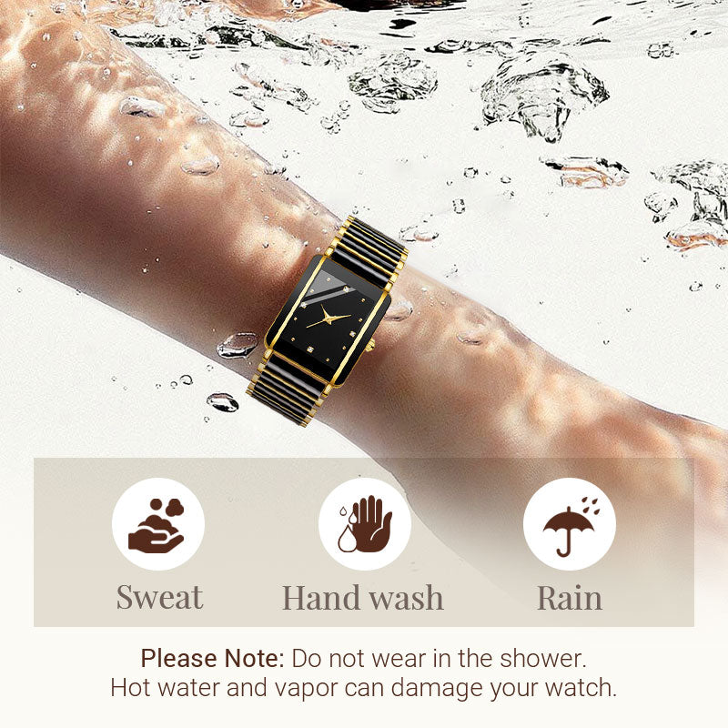 Add Modern Style Instantly! Fashion Square Quartz Watch