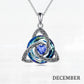 Wear Sacred Love Instantly! No-Tarnish Celtic Birthstone Necklace
