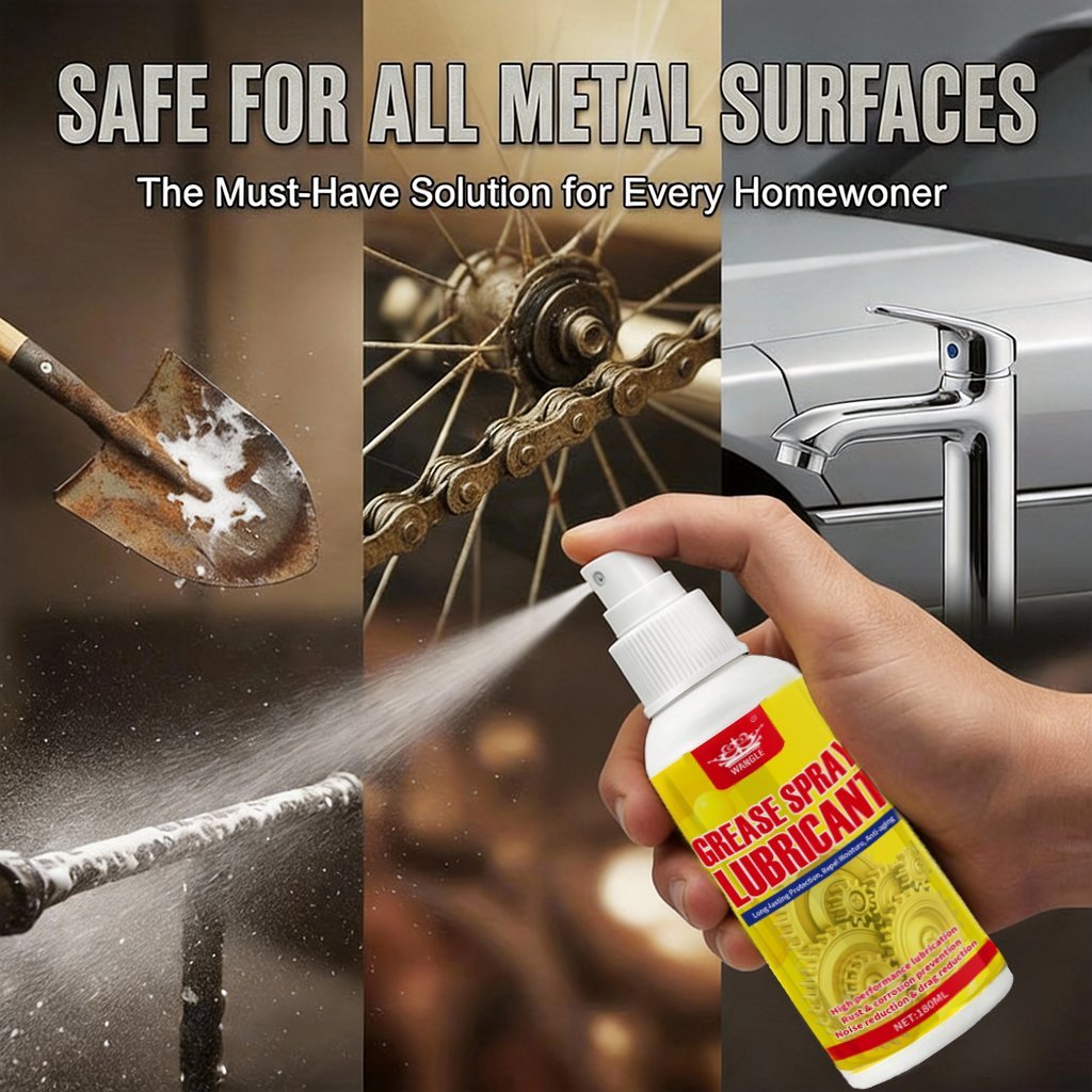 Dissolve Rust Instantly! No-Scrub Nano Anti-Corrosion Spray