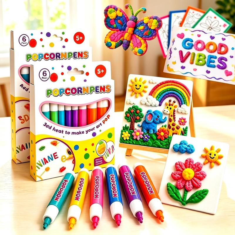 💥LAST DAY 50% OFF!🎁🔮Magic Pen – DIY Bubble Popcorn Drawing Pens
