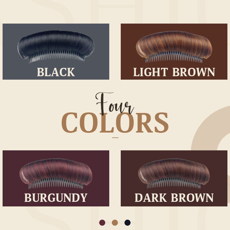 Lift Flat Hair Instantly! Invisible No-Slip Volume Clips