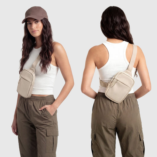 Upgraded Travel Sling Bag 2.0 – Anti-Theft & 500D Durability
