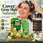 Color Hair Gently Instantly! Plant-Based Foam Hair Dye