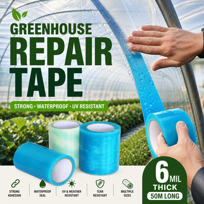 Repair Greenhouse Film Instantly! Heavy-Duty Waterproof PE Tape