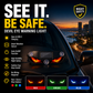 Offer Ends Soon ⏳Solar Car Warning Light – Auto Sensor & Suction Mount Design