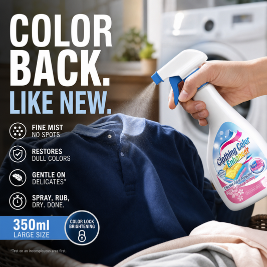 Limited Time 🔥Fabric Color Restorer Spray – Instant Revival, Gentle on All Colors