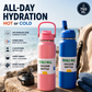 Double-Wall Vacuum Bottle – Leak-Proof & Wide Mouth Design