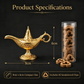 Add Magic Instantly! No-Ash Retro Alloy Incense Burner