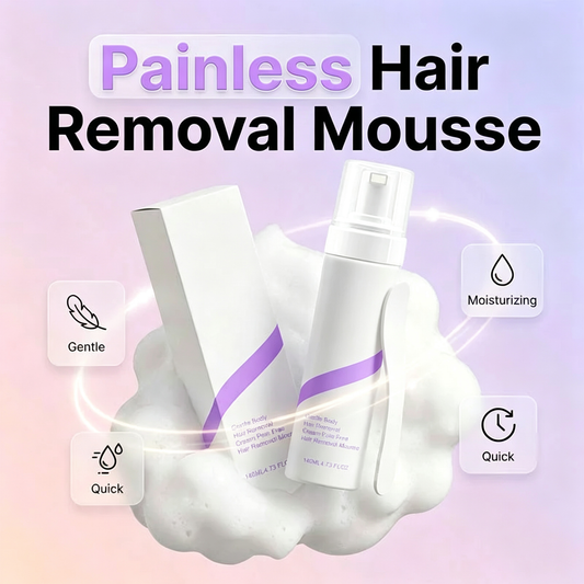 ❤️Pain‑Free Bikini Hair Removal Cream, Hypoallergenic for Sensitive Skin, Aloe Hyaluronic Acid Citrus Scent, Men & Women
