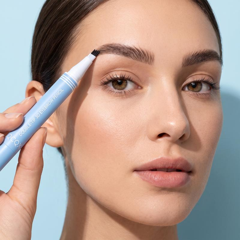 Dual-Tip Microblading Eyebrow Pen – 3D Hair-Like & Waterproof Definition