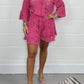 Lace V-Neck Tunic – Soft & Versatile