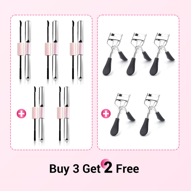 Double-Ended Waterproof Lengthening & Curling Mascara