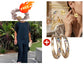 Charming Irregular Top & Wide Leg Pants Set