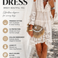 👗Women's Loose Cotton Linen Embroidered Dress🌸