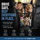 Keep Kids & Pets Back Instantly! Car Mesh Barrier Organizer
