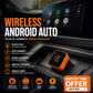Go Wireless Instantly! Bluetooth 5.0 Android Auto Adapter