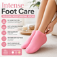 Only $8.9 BOGO！While Supplies Last📢Silicone Moisturizing Heel Socks – Anti-Slip & Cracked Skin Repair
