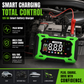 12V 6A Smart Battery Charger | Pulse Repair LCD Display for Cars Motorcycles & More