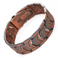 Magnex™ Copper Magnetic Bracelet – 3-Row Support for Joint Comfort