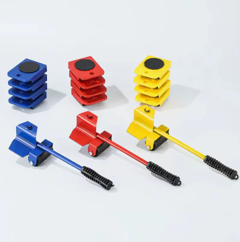 Move Heavy Furniture Instantly! 8-Piece Furniture Lifter & Slider Set