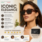 Italian-Design Polarized Sunglasses – UV 400 & Spring Hinges