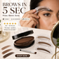 60K+ SOLD!🥳Adjustable Eyebrow Stamp – Two‑color brow powder, waterproof & smudge‑proof. Natural, full brows in seconds! 💕🎀