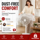 Keep Appliances Dust-Free Instantly! Stretchable Clear Dust Cover