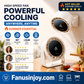 100-Speed Desk Fan – Stepless, Quiet & Dual-Use Design