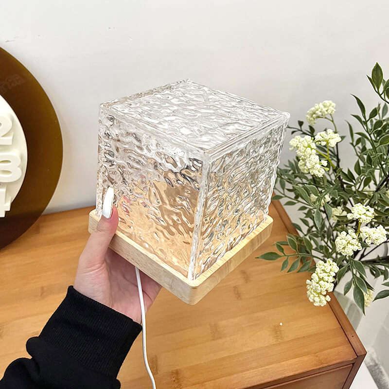 Add Water Wave Ambience Instantly! USB Crystal Night Light